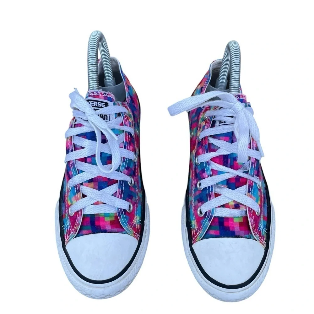 Converse All Star Pixel Low Top Sneakers Youth Size 2